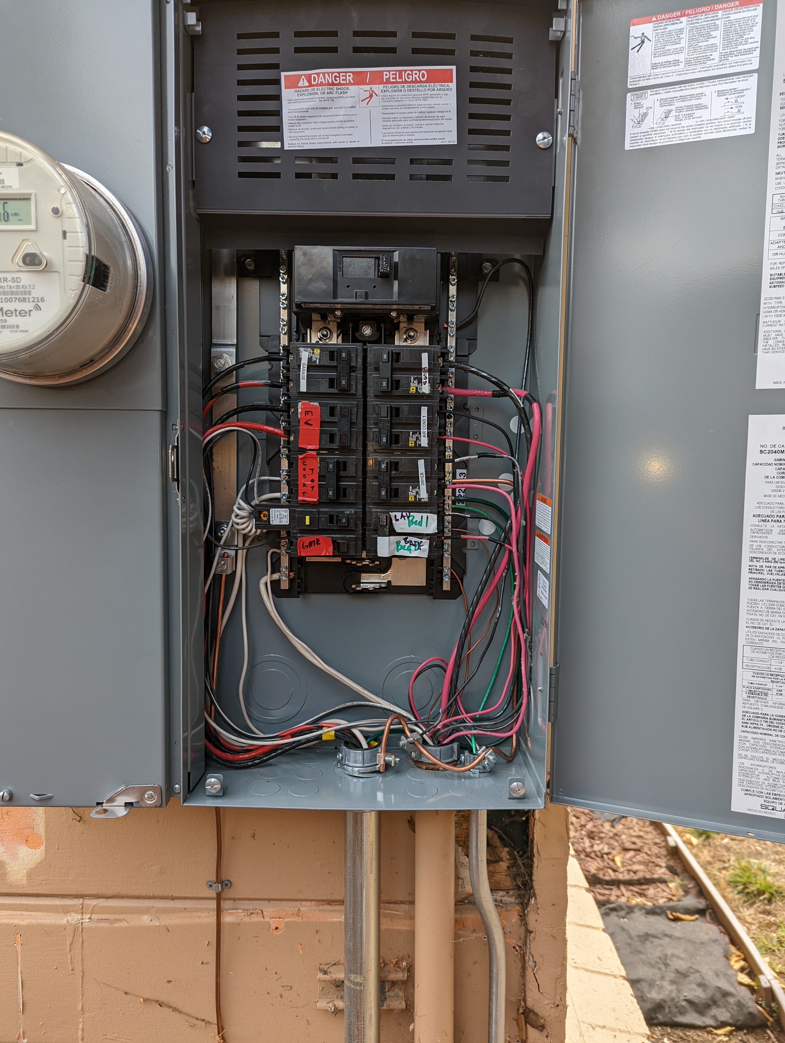 Panel upgrade project